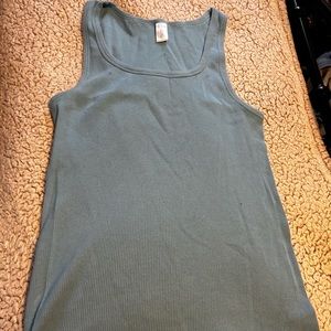 J. Crew mid neck tank top